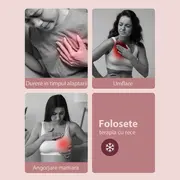 Comprese perne pentru san Momcozy reutilizabile cald si rece