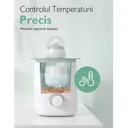 Incalzitor biberoane si mancare Momcozy Nutri Smart Analog