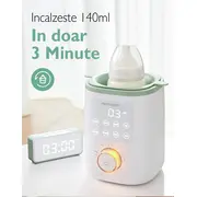 Incalzitor biberoane si mancare Momcozy Nutri Smart Analog