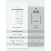 Incalzitor biberoane si mancare Momcozy Nutri Smart Analog