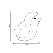 Jucarie de plus Wild  Soft - Mierla colectia Graden Friends