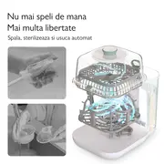 Masina de spalat si sterilizat biberoane Momcozy KleanPal Pro