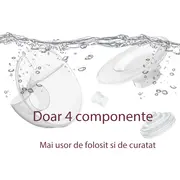 Pompa de san Momcozy Hands-free M5 Grey