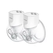 Pompa de san Momcozy Hands-free dubla S12 Pro White