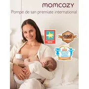Pompa de san Momcozy Hands-free dubla S12 Pro White