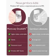 Pompa de san Momcozy Hands-free dubla S12 Pro White