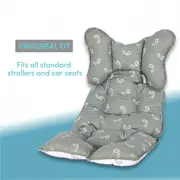 Protectie textila carucior/Scaun auto Tiny Leaves SeviBebe BBKSEV_8376-215
