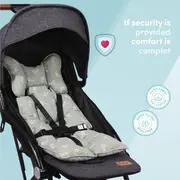 Protectie textila carucior/Scaun auto Tiny Leaves SeviBebe BBKSEV_8376-215