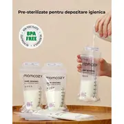 Pungi depozitare lapte Momcozy 120 buc