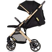 Carucior sport Chipolino Omnia cu maner reversibil noir HUBLKOM02601NO