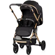 Carucior sport Chipolino Omnia cu maner reversibil noir HUBLKOM02601NO