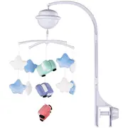 Carusel muzical pentru patut cu proiector Chipolino Cars HUBMILD02308CAR