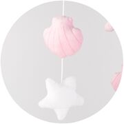 Carusel muzical pentru patut cu proiector Chipolino Mermaid HUBMILD02307MER