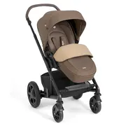Joie - carucior pentru copii multifunctional 3 in 1 chrome dlx toffee (carucior chrome dlx + landou toffee + scoica i-snug toffee) bbbt1201gbtof000