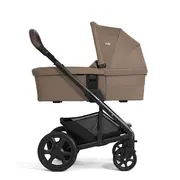 Joie - carucior pentru copii multifunctional 3 in 1 chrome dlx toffee (carucior chrome dlx + landou toffee + scoica i-snug toffee) bbbt1201gbtof000