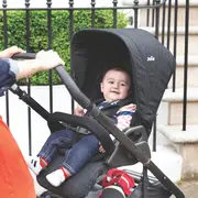 Joie - carucior pentru copii multifunctional 3 in 1 chrome dlx toffee (carucior chrome dlx + landou toffee + scoica i-snug toffee) bbbt1201gbtof000