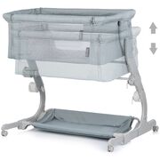 Patut co-sleeper Chipolino Eleganza cu laterala culisanta basil HUBKOSEL0253BA