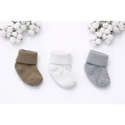 Set sosete bebelus 3 perechi bumbac nou nascut trpb0135