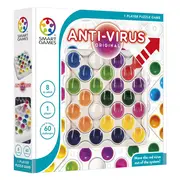 Smart games - anti-virus original, joc de logica cu 60 de provocari, 8+ ani, editie lb. romana - okesg520ro