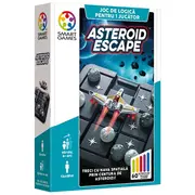 Smart games - asteroid escape, joc de logica cu 60 de provocari, 8+ ani, editie lb. romana - okesg426ro