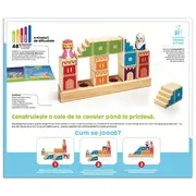 Smart games - camelot junior, joc de logica cu 48 de provocari, 4+ ani, editie lb. romana - okesg031ro