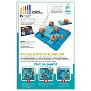 Smart games - cats and boxes, , joc de logica cu 60 de provocari, 7+ ani, editie lb. romana - okesg450ro