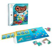 Smart games - coral reef, joc de logica cu 48 de provocari, 4+ ani, editie internationala - okesgt221-8