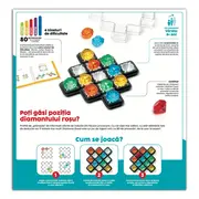 Smart games - diamond quest, joc de logica cu 80 de provocari, 8+ ani, editie lb. romana - okesg093ro