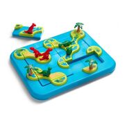 Smart games - dinosaurs mystic islands, joc de logica cu 80 de provocari, 6+ ani, editie lb. romana - okesg282ro