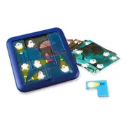 Smart games - ghost hunters, joc de logica cu 60 de provocari, 5+ ani, editie lb. romana - okesg433ro