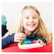 Smart games - iq link, joc de logica cu 120 de provocari, 8+ ani, editie lb. romana - okesg477ro