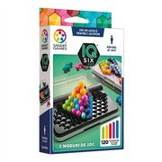 Smart games - iq six pro, joc de logica cu 120 de provocari, 8+ ani, editie lb. romana - okesg479ro