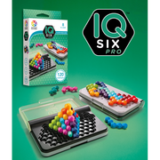 Smart games - iq six pro, joc de logica cu 120 de provocari, 8+ ani, editie lb. romana - okesg479ro