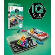 Smart games - iq six pro, joc de logica cu 120 de provocari, 8+ ani, editie lb. romana - okesg479ro