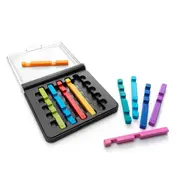 Smart games - iq stixx, joc de logica cu 120 de provocari, 7+ ani, editie lb. romana - okesg304ro