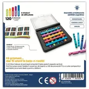 Smart games - iq stixx, joc de logica cu 120 de provocari, 7+ ani, editie lb. romana - okesg304ro