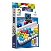 Smart games - iq twins, joc de logica cu 120 de provocari, 7+ ani, editie lb. romana - okesg306ro