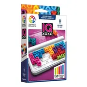 Smart games - iq xoxo, joc de logica cu 120 de provocari, 6+ ani, editie lb. romana - okesg444ro