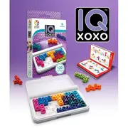 Smart games - iq xoxo, joc de logica cu 120 de provocari, 6+ ani, editie lb. romana - okesg444ro