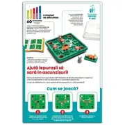 Smart games - jump'in, joc de logica cu 60 de provocari, 7+ ani, editie lb. romana - okesg421ro