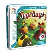 Smart games - logibugs, joc de logica cu 48 de provocari, 6+ ani, editie internationala - okesgt2004