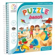 Smart games - puzzle beach, joc de logica cu 48 de provocari, 6+ ani, editie internationala - okesgt300-8