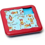 Smart games - robot factory, joc de logica cu 48 de provocari, 8+ ani, editie internationala - okesg428