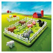 Smart games - smart farmer, joc de logica cu 60 de provocari, 4+ ani, editie lb. romana - okesg091ro