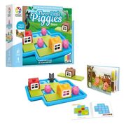 Smart games - three little piggies - deluxe, joc de logica cu 48 de provocari, 3+ ani, editie lb. romana - okesg023ro