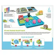 Smart games - three little piggies - deluxe, joc de logica cu 48 de provocari, 3+ ani, editie lb. romana - okesg023ro