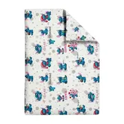 Lenjerie bumbac ranforce Angel&Stitch pentru pat de 2 persoane compatibila cu saltea 200x160 cm ASC6427968007959