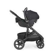 Joie - scoica auto i-snug 2 cu tetiera reglabila, 40-75 cm, raven, testata adac si certificata r129 bbbc1817carvn000