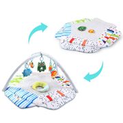 Saltea educationala 2in1, TinyMini, Lumea Bebelusului