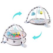 Saltea educationala 2in1, TinyMini, Piscina cu Mingi